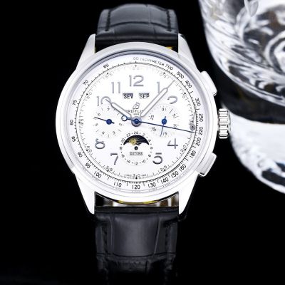 Replica GF Factory Breitling Premier B25 Automatic Mechanical White Dial 42mm Men's Watch 